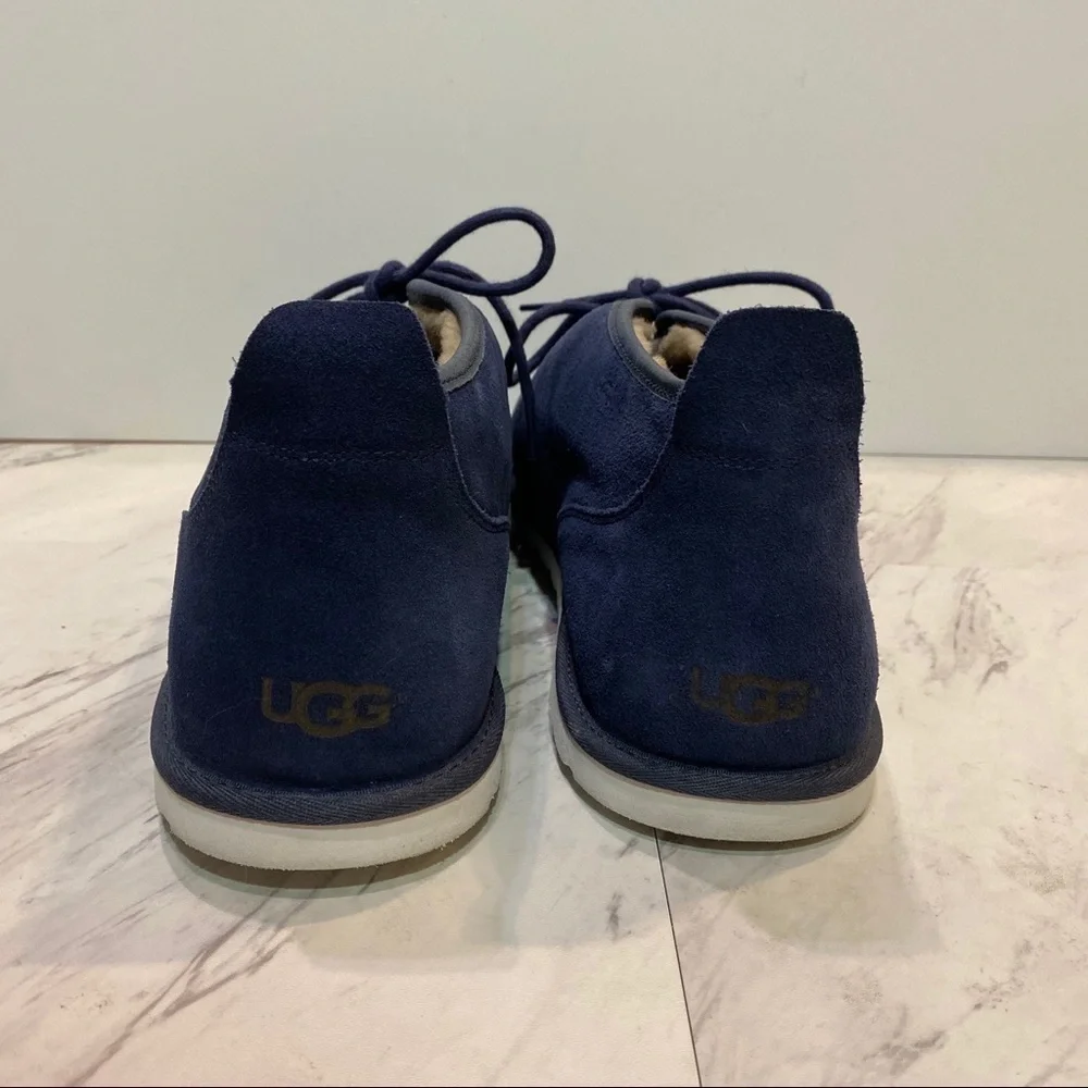 UGG Men’s Maksim Blue Chukka Lace Up Shoes 18